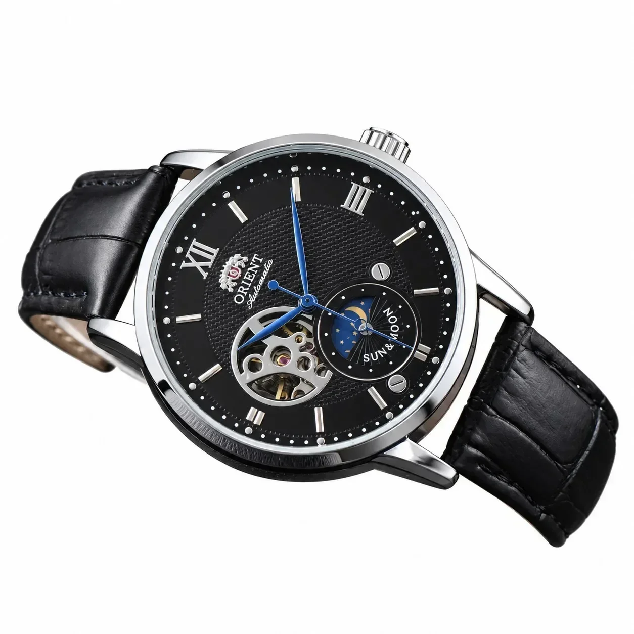 Unisex Automatic Mechanical Watch, Ultra-Thin, World Time, OT Series -1
