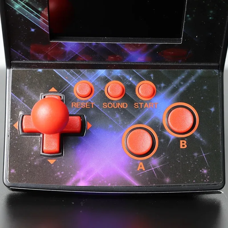 Mini Station d'arcade, Machine de jeu 8 bits, 200 jeux intégrés, écran TFT 2.5 pouces, Console de jeu portable, cadeau pour enfant