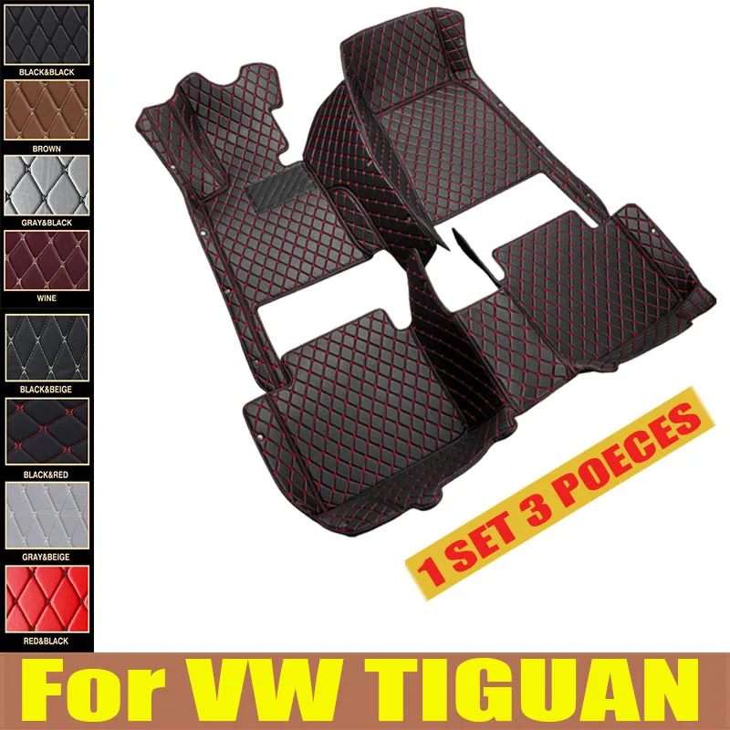 

Car floor mats for VW TIGUAN 2009 2010 2011 2012 2013 2014 2015 2016 Custom auto foot Pads automobile carpet cover