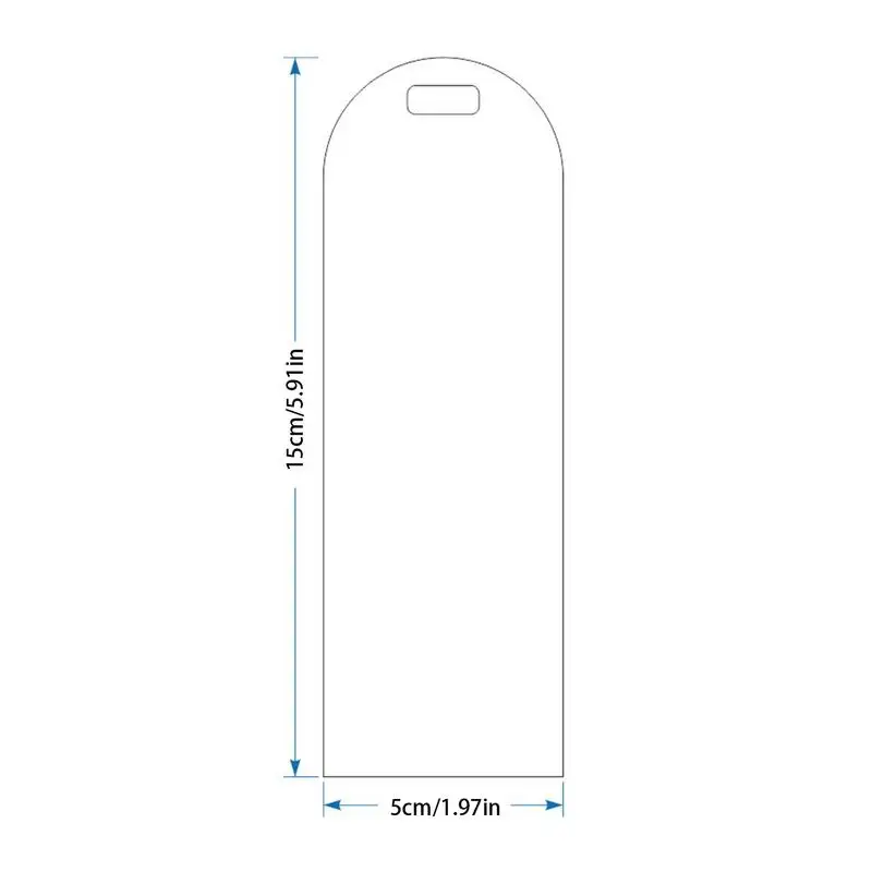 재사용 가능한 아크릴 책 마커, 투명 공예 책갈피, 교실 프로젝트 카드 및 선물 사인, 선물 태그