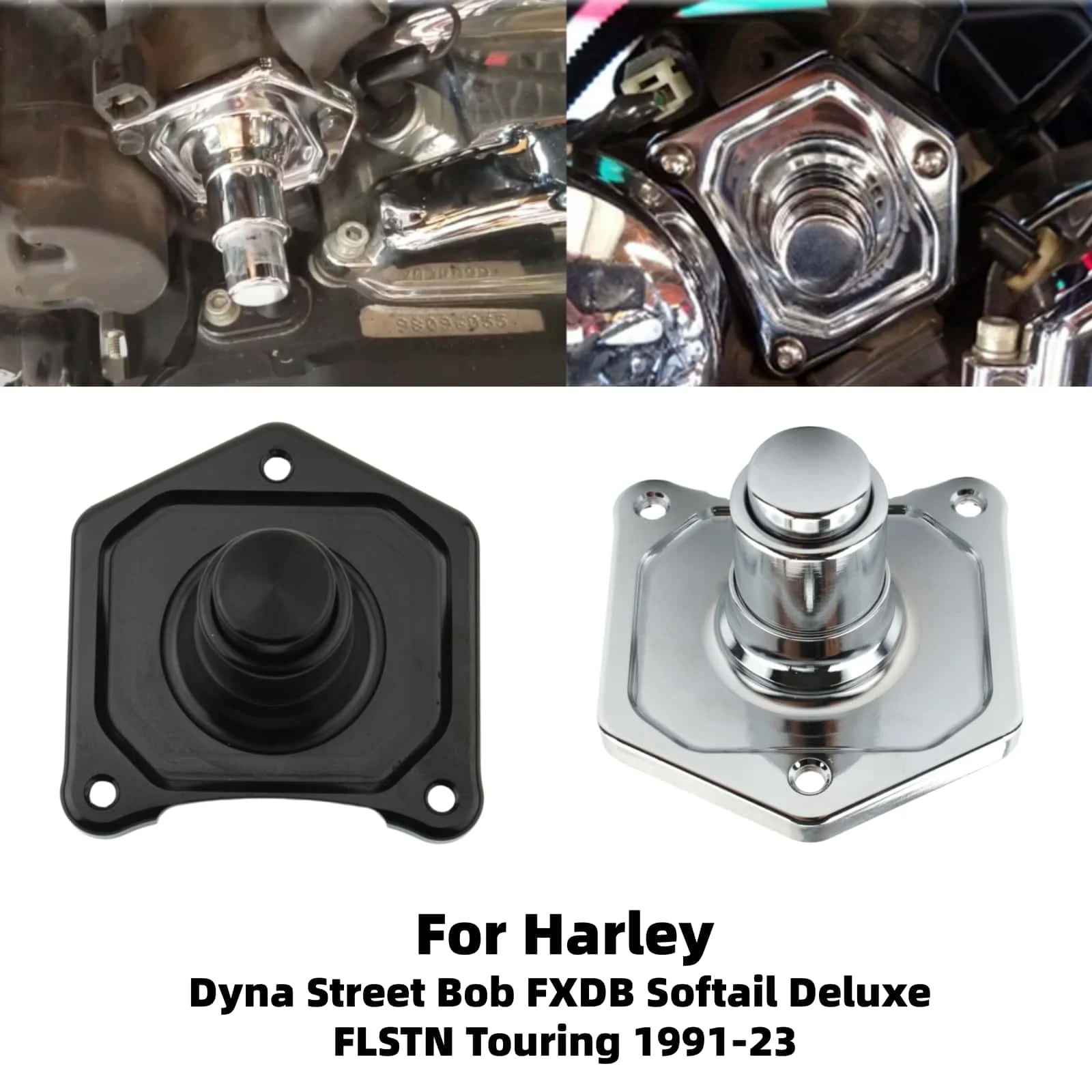 For Harley Twin Cam Dyna Touring Softail 1991-2023 Motorcycle Solenoid Switch Push Button Starter Improve Reliability