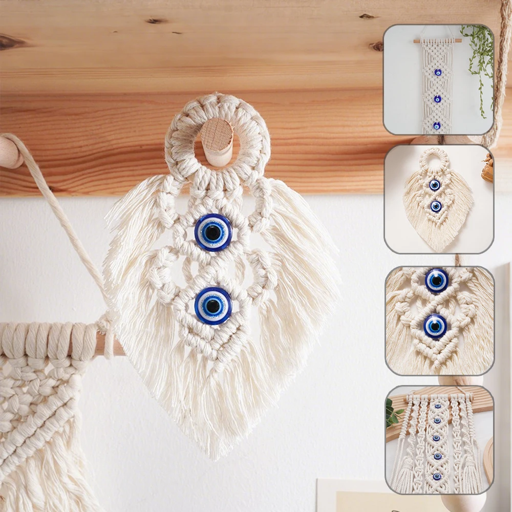 

Hand-woven Wall Hanging Tapestry with Tassels Bohemian Craft Decoration Gorgeous Tapestry for Dorm Home Bedroom Decoration Gift