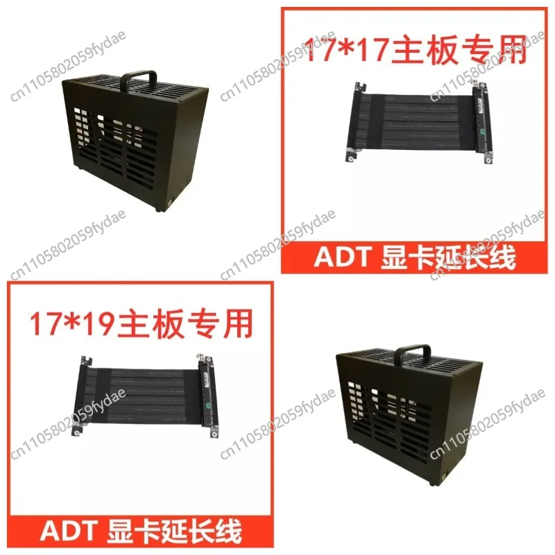 D26 Metal Mini ITX Small Case, Portable Portable A4 Small 1U Power Supply SFX Computer Case K39T40