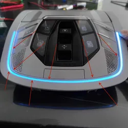 Reading light Dome light car ambient light Trim Assembly For Chery Tiggo 8 Plus Pro Auto Accessories
