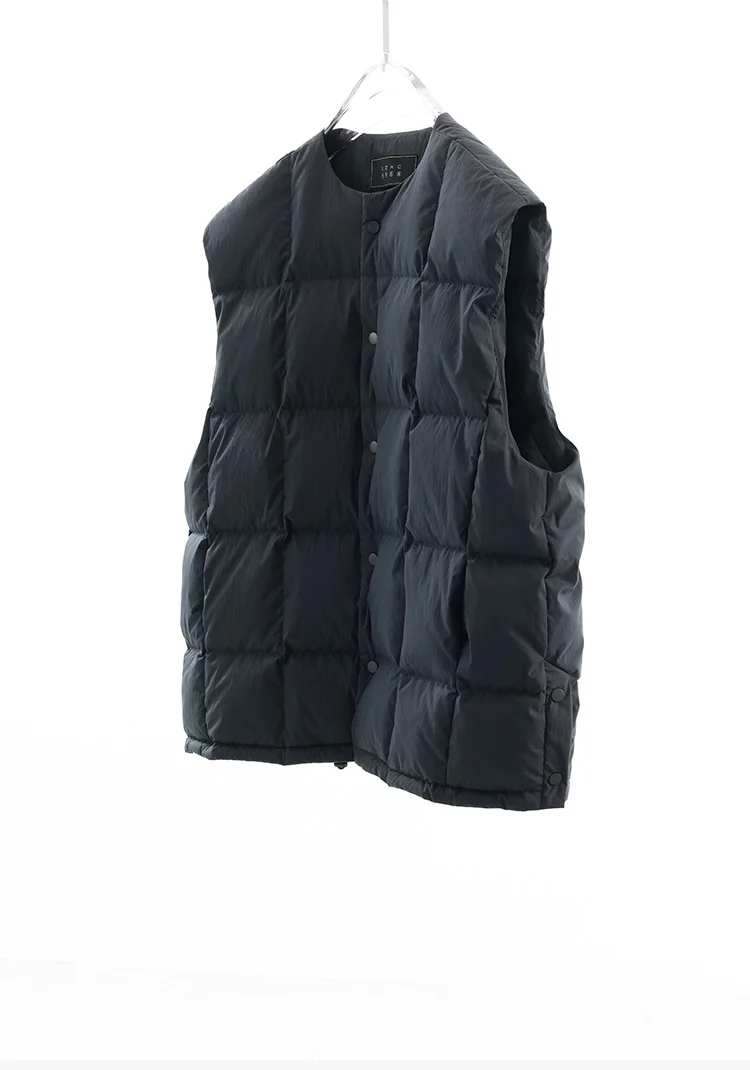 Winter Essentials~ down Vest, Women's Block-Patterned Warm Vest, Versatile Sleeveless Top, 2026 New Model