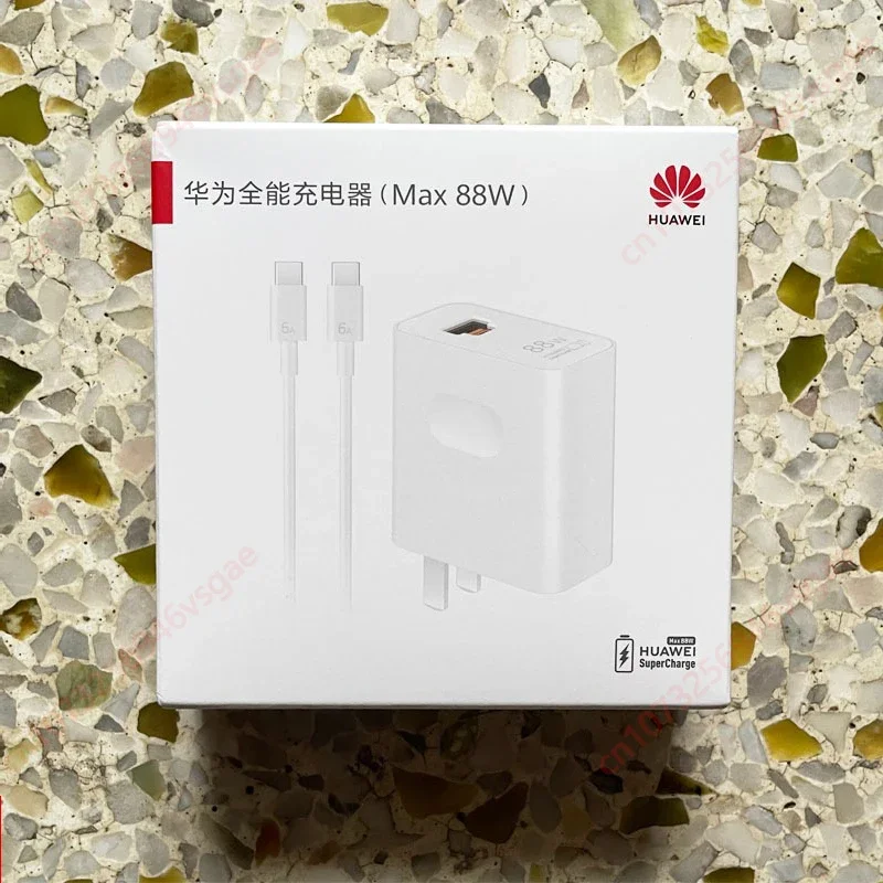 Imagem -02 - Huawei-carregador Rápido Universal para Iphone Carga Rápida Suporte Supercharge pd qc Cabo c para c Iphone Ipad Mac Max 88w 6a