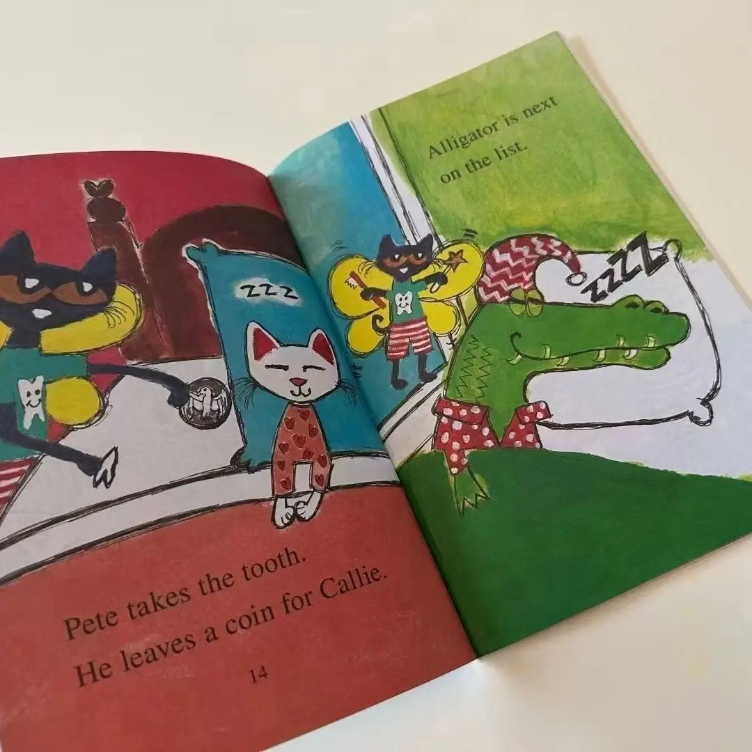 Buku gambar bahasa Inggris 27-volume paling lengkap Pete The Cat I bisa membaca dengan audio