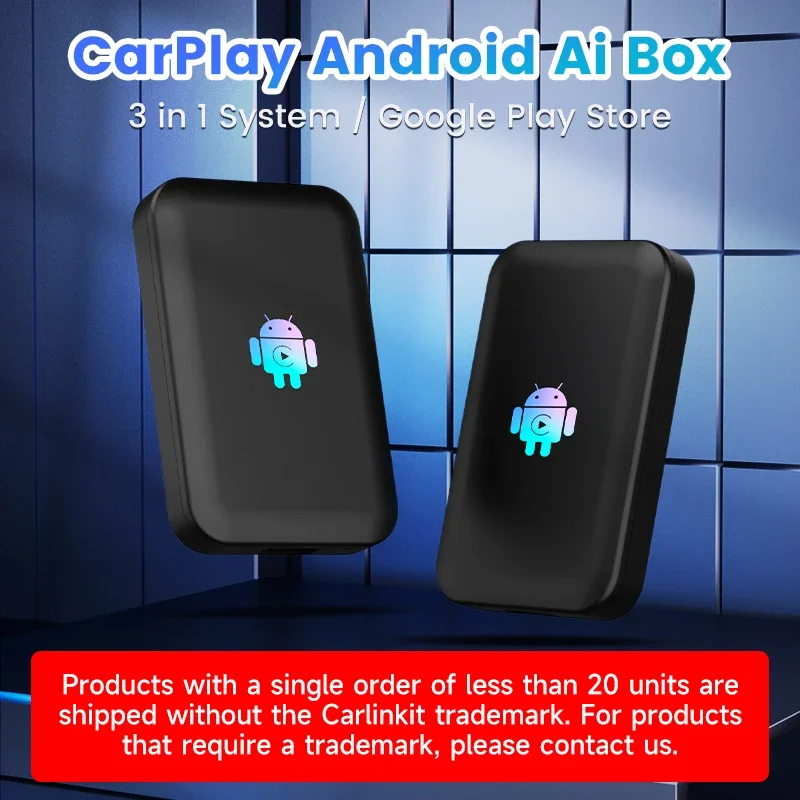 Carlinkit wireless car Carplay Ai Box 3 In 1 Dongle Wireless MagicBox Portable 32gb Android auto Car Multimedia adapt carplay