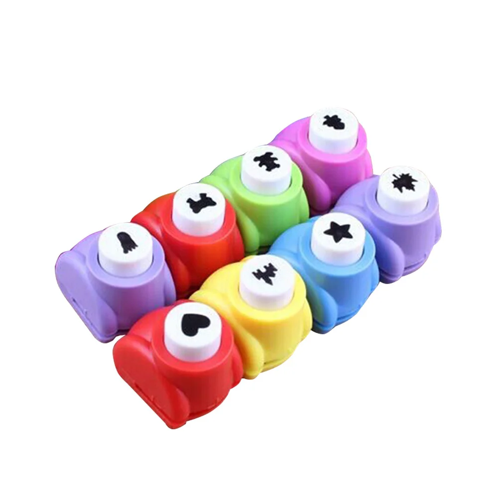 12 Pcs Hole Punch Scrapbooking Punches Paper Puncher Craft Punching Machine