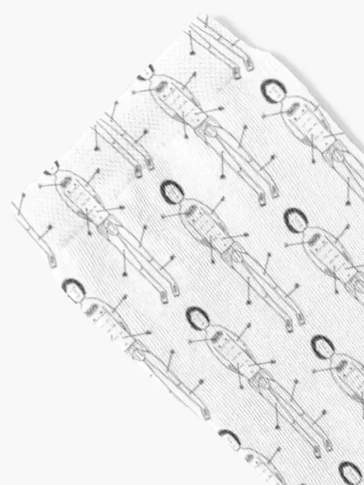 St. Sebastian Socks cotton christmas gifts retro Christmas Socks Woman Men's