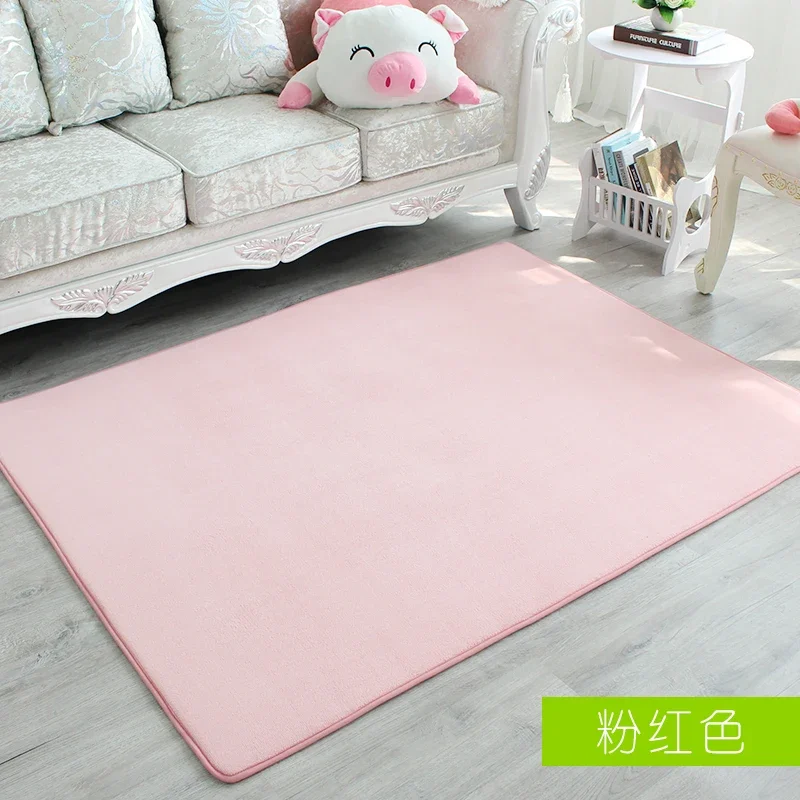 Ultra Soft Thick Memory Foam Absorbent Mat, Coral Velvet Kitchen Mat, Anti-Slip Bathroom Carpet, Kitchen Rug,  Entrance Door Mat