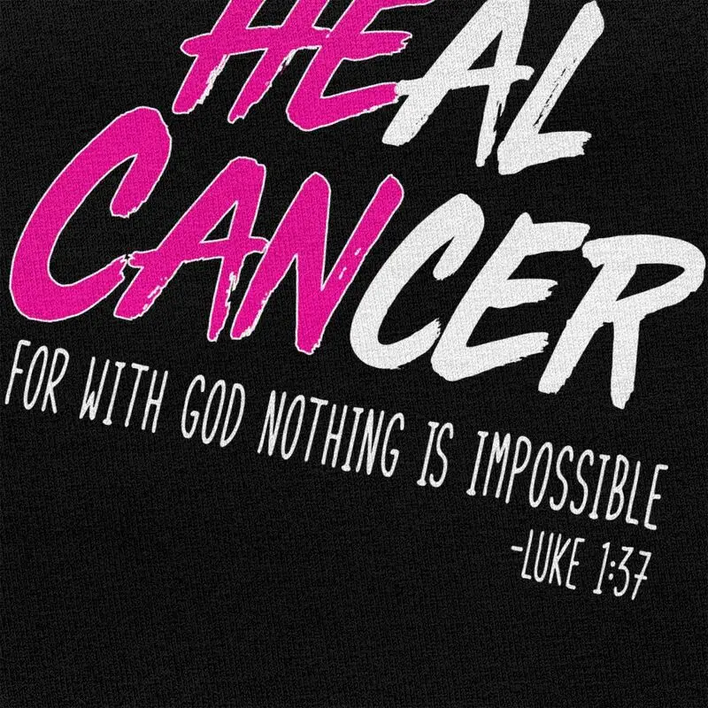 Мужские футболки с изображением рака груди и Бога, футболка из 100% хлопка, новинка для отдыха, креативные футболки с графикой