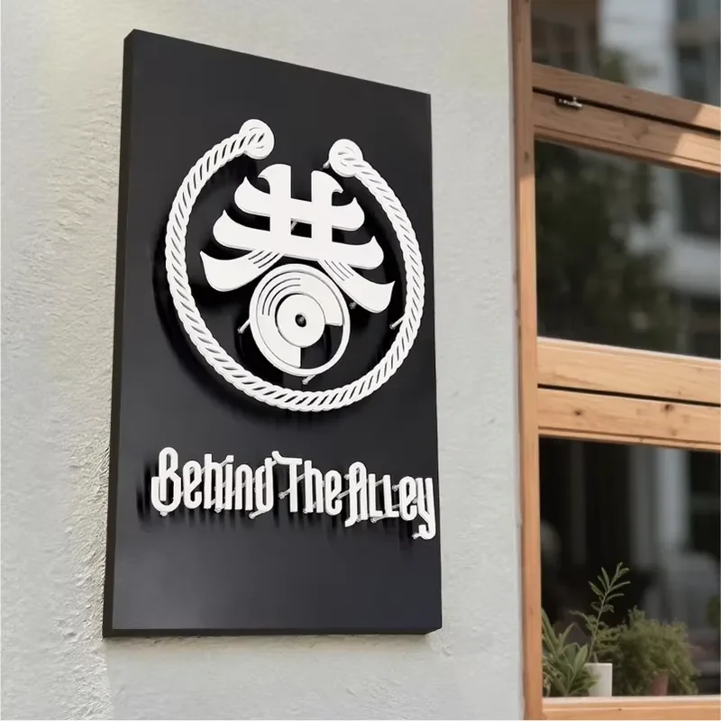Metal House Number Door Sign Eco-Friendly Water Resistant for Hotel Apartment Villa Outdoor Commercial Spaces