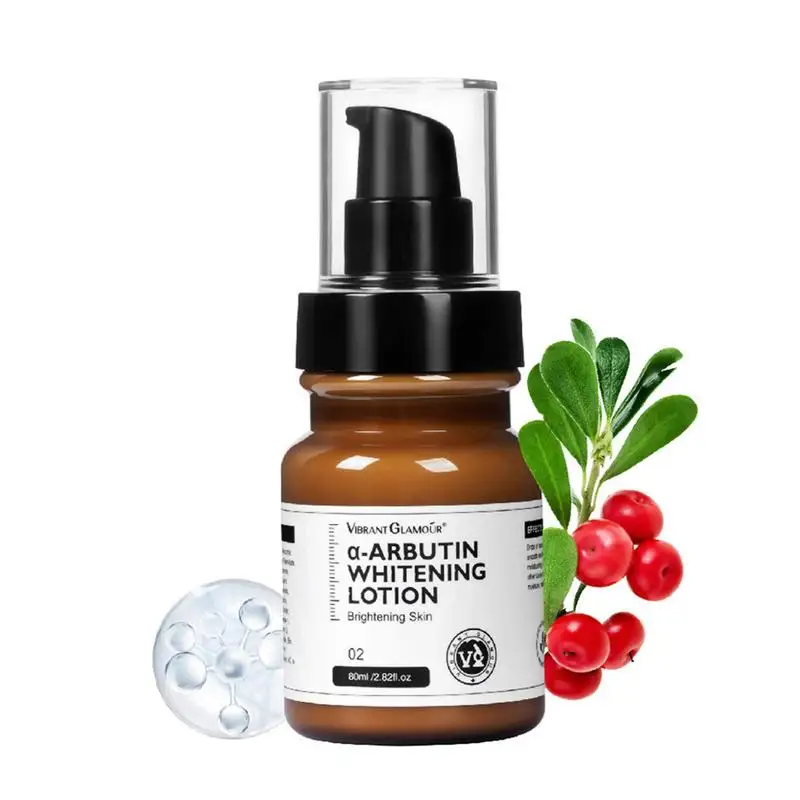 80ml Arbutins Lotion Arbutins Whitening Lotion Anti Acne Lightening Fine Lines Serum Moisturizing Whitening Glow Essence