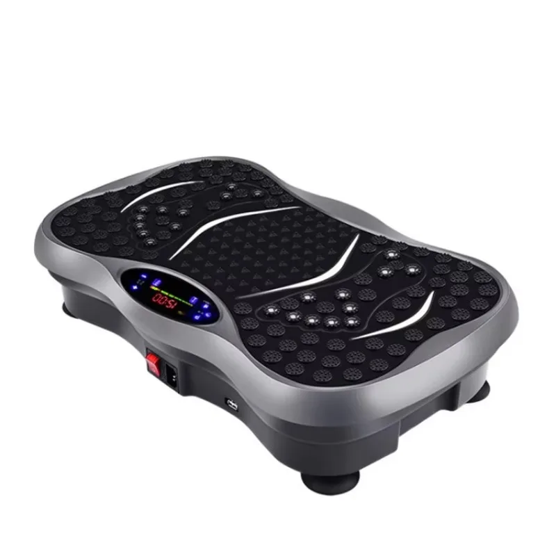 Fitness equipment Ultra-thin whole body vibration platform with rope remote control button Level 1-999