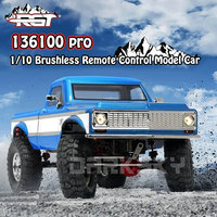 RGT 136100PRO SHOOTER 4WD RTR Brushless 1/10 Scale RC Electric Remote Control Model Car Off-Road Crawler BUGGY Adult Kids Toys