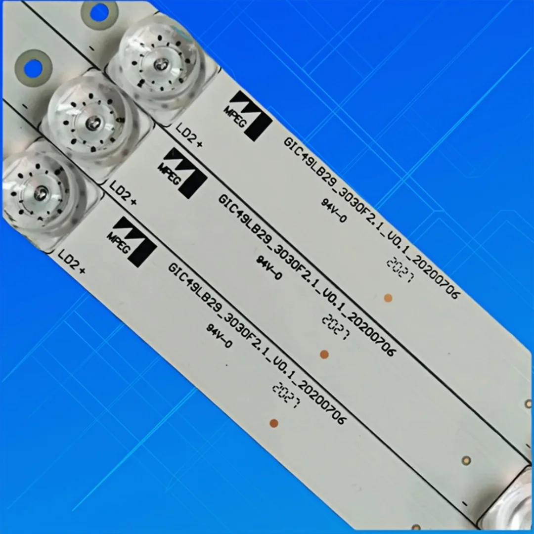 4LED LED Strip for C49P32FS-RD TV 49UD6596  49P3 L49P3CFS 49P3C D49A620U B49A81S-UD L49P1-UD L49P2-UD GIC49LB29-3030F2.1