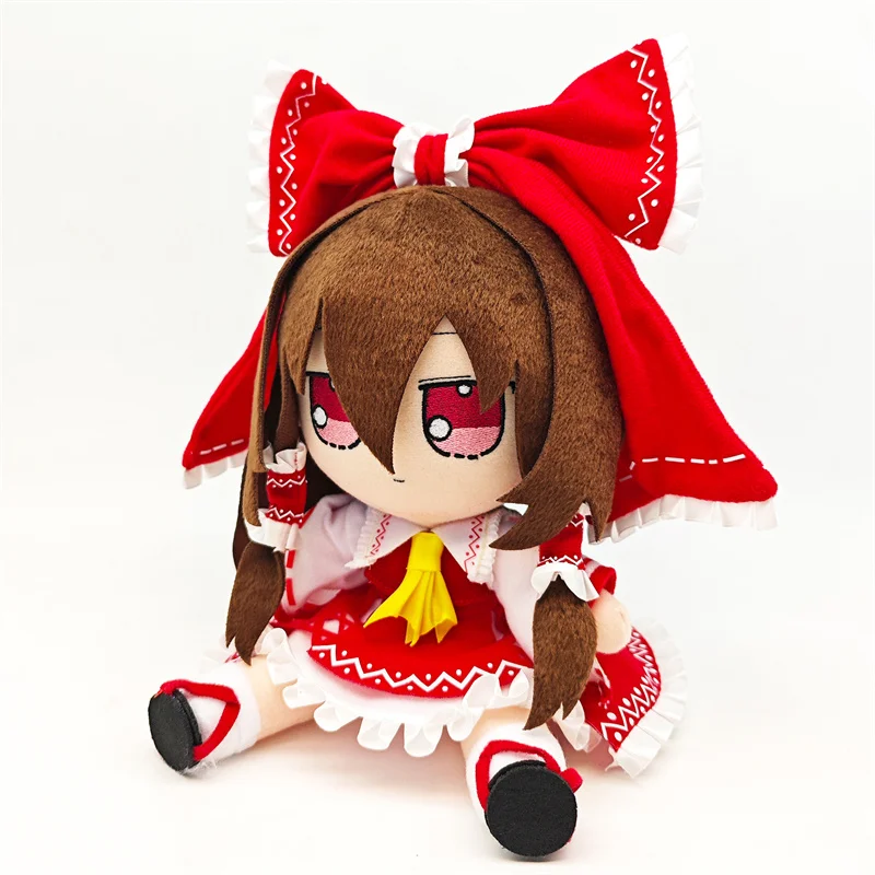 

Touhou Project Fumo Hakurei Reimu Cosplay Anime Game 20cm Cute Soft Adorable Cartoon Plush Birthday Present Christmas Gifts