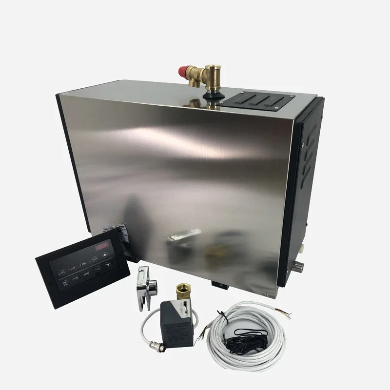 Commercial sauna equipment bathroom steam generator stainless steel automatic drainage