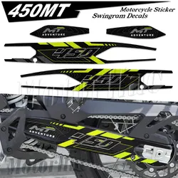 Motorcycle Swingarm Sticker Rotating Shaft Protection Decals Accessories For CFMOTO CF Moto 450MT 450 MT 2024 2025
