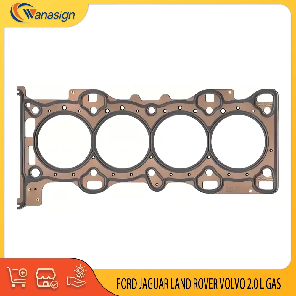 

Cylinder Head Gasket Fit For FORD JAGUAR LAND ROVER VOLVO 2.0L L4 GAS 2.0T TNWA TNWB TPBA TPBA TNWB TNWA 204PT B4204 2009-2024