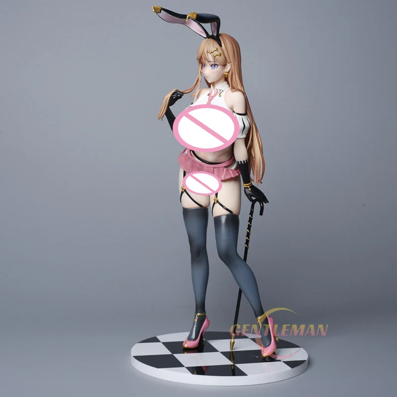 الأصلي الوردي القط ماتارو الشخصية الأصلية أنيمي مثير فتاة غال الأرنب 1/6 بولي كلوريد الفينيل عمل الشكل الكبار جمع نموذج ألعاب الدمى هدية