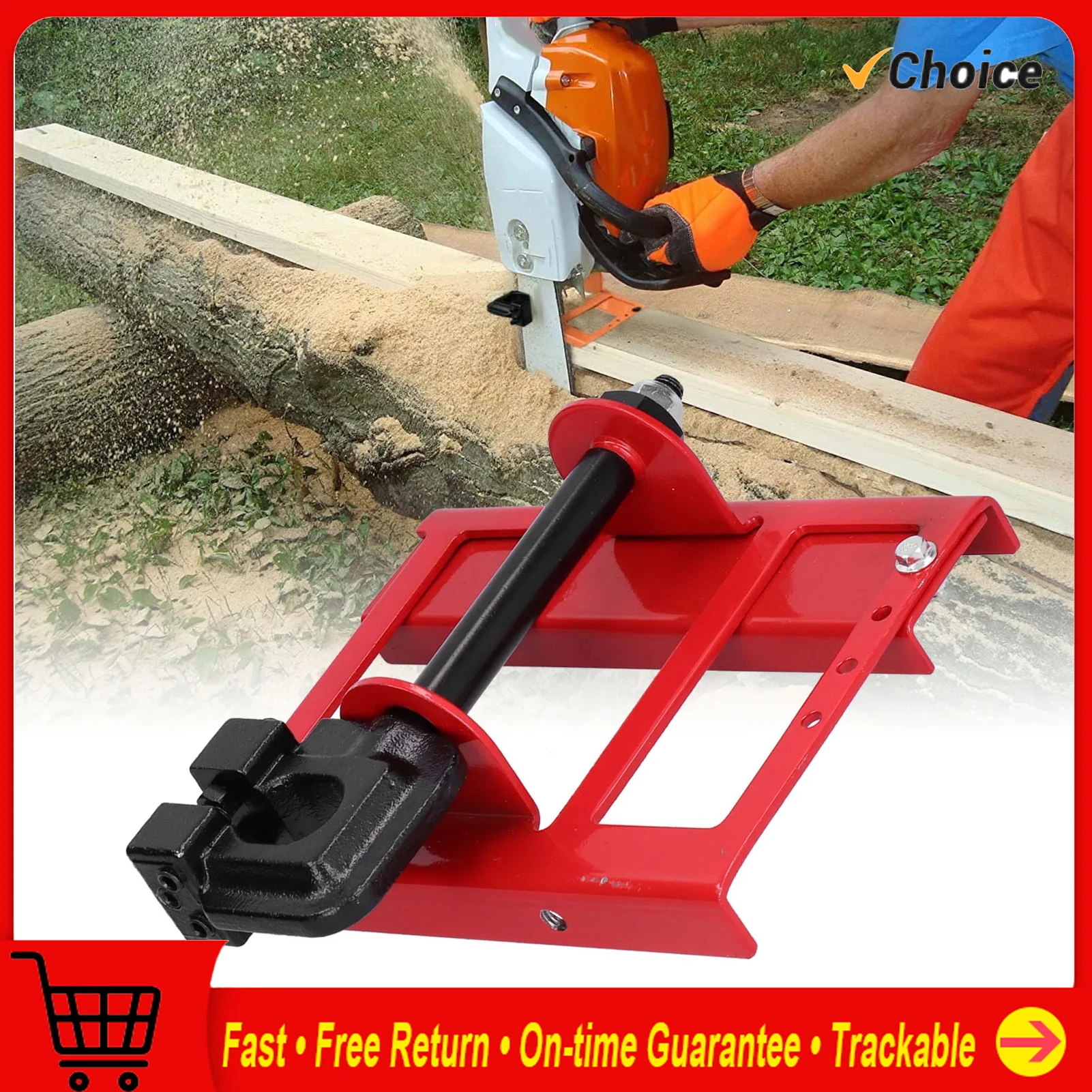 

Chainsaw Mill Lumber Cutting Vertical Mini Portable Wood Timber Milling Attachment Timber Chainsaw Attachment Hardware