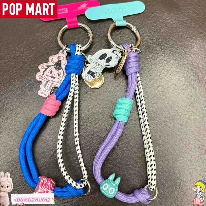 

POPMART The Monsters 10th Anniversary Series Phone Charm Blind Box Cute Trendy Toys Phone Decoration Collectible Practical Gift