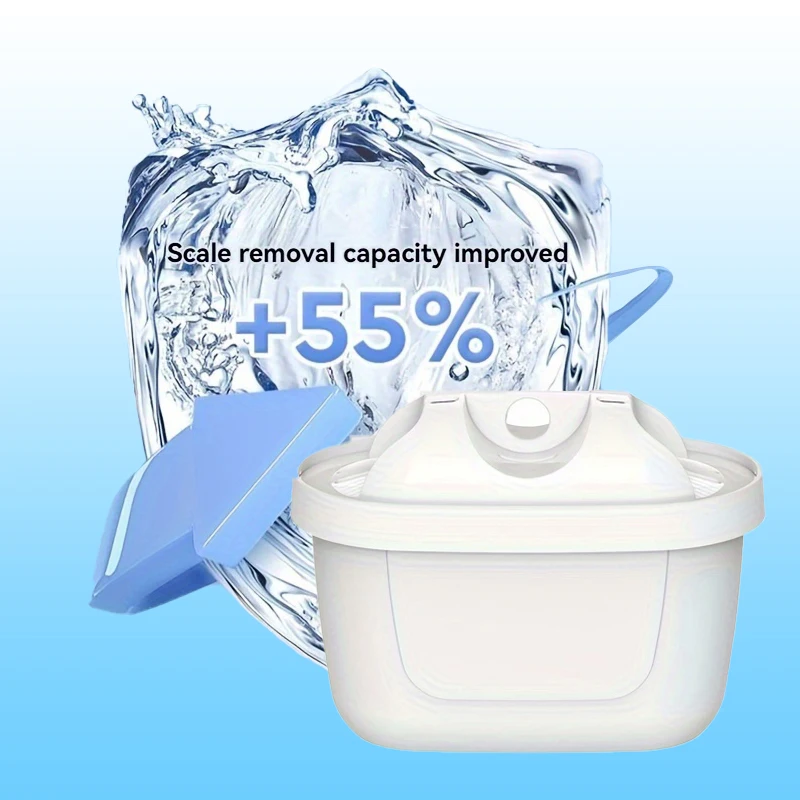 Water Filter Cartridges, Replacement for Brita Maxtra+ Pitcher, Maxtra Pro® All-in-1, Universal Filter Cartridge, NSF Certified
