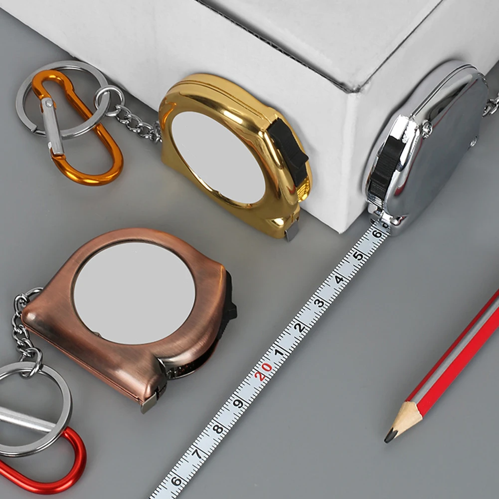 جديد العملي شريط القياس 1 قطعة أجزاء الجبل الميكانيكية 5*5*1.2 سنتيمتر استبدال ABS حاكم مشبك حزام ناقل من الفولاذ زر