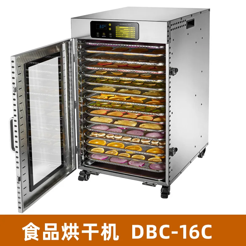 Large Rotary Agricultural Products Dryer Commercial Fruit Food Air Dryer Fruit Drying Machine Sweet Potato Sweet Potato Mushroom