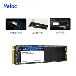 Netac M2 SSD NVMe 128 ГБ 256 ГБ 512 ГБ 1 ТБ SSD 500 ГБ 250 ГБ 960 ГБ PCIe M.2 2280 Жесткий диск Внутренний твердотельный диск для ноутбука