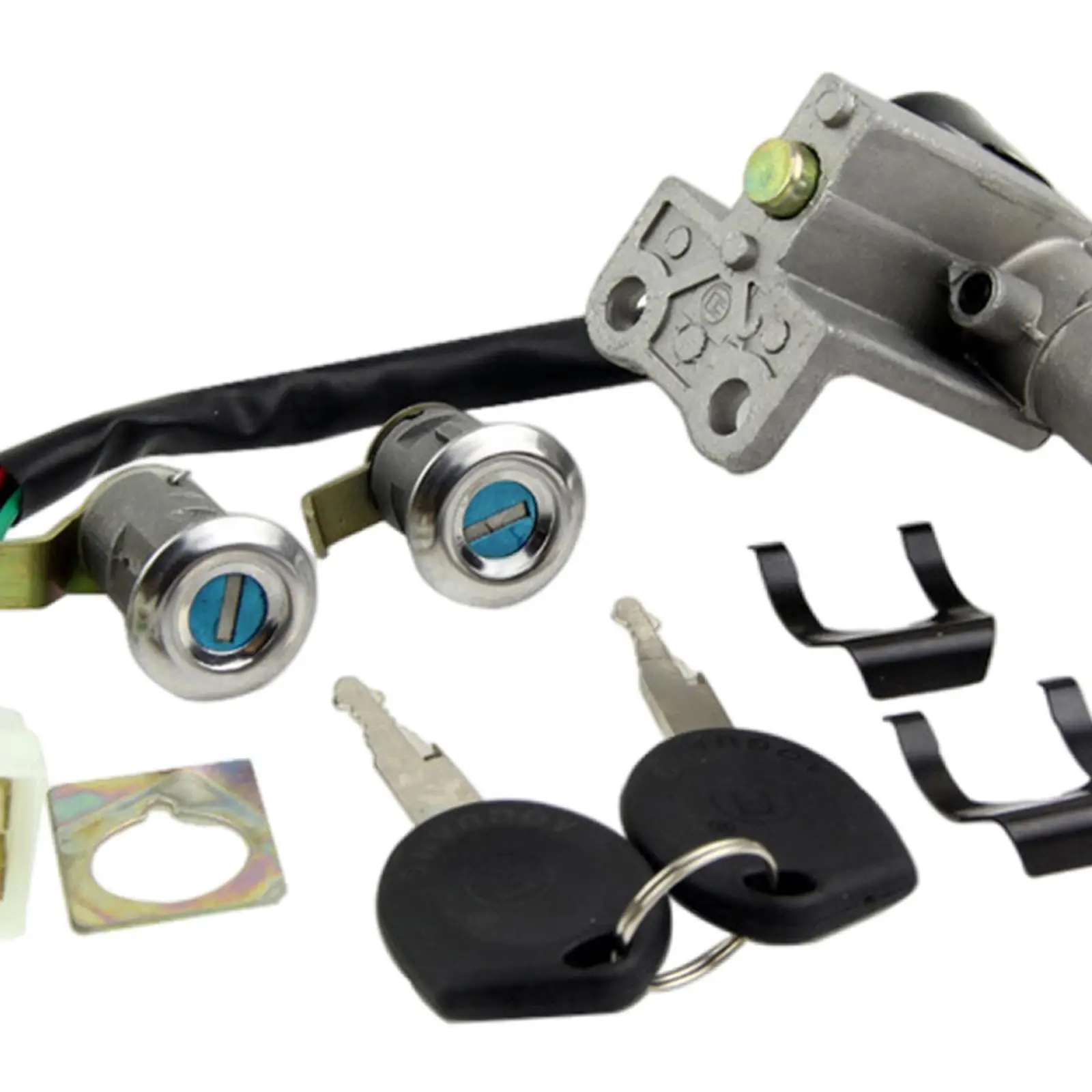 Ignition Switch Key Set Automotive Chinese Scooter Parts Starter Replacement Motorcycle Lock New Assembly Kit for Gy6 1509Qmb