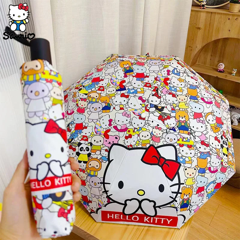 

Sanrio Umbrella Cartoon Anime Hello Kitty Sunny Umbrella Summer Sun Umbrella UV Umbrella Sun Umbrella Multifunctional Gifts