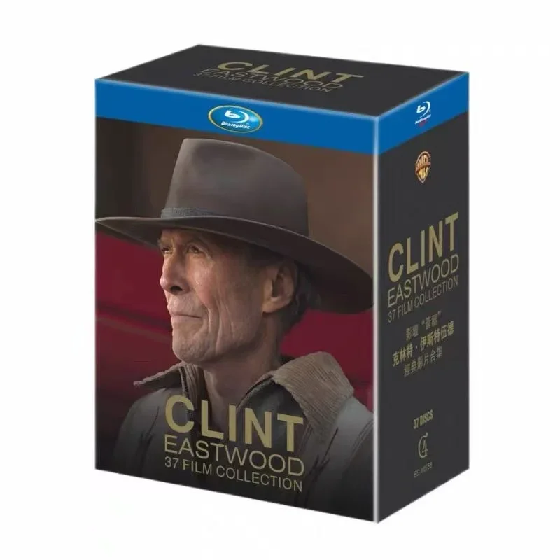 Classic Western Cinema Movie Box Set Blu-ray Collection, Vintage Actor Film Compilation, Multiple Movie Anthology Discs, 1080p H