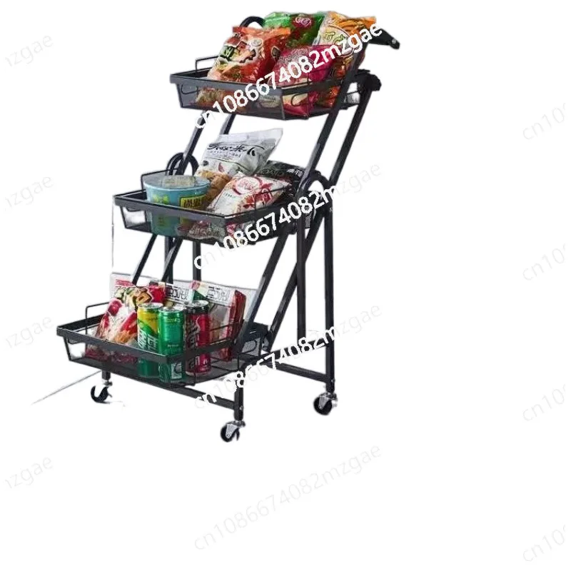 

Balanced trolley floor multi-layer mobile extension belt wheel frame