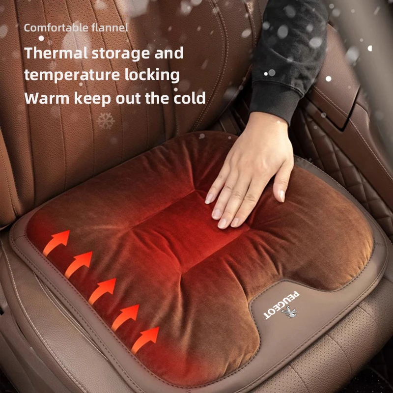 Car Internal accessories Seat Covers Plush Cushion Comfortable Protection Pad For Peugeot 408 4008 308 3008 5008 508 106 208 301