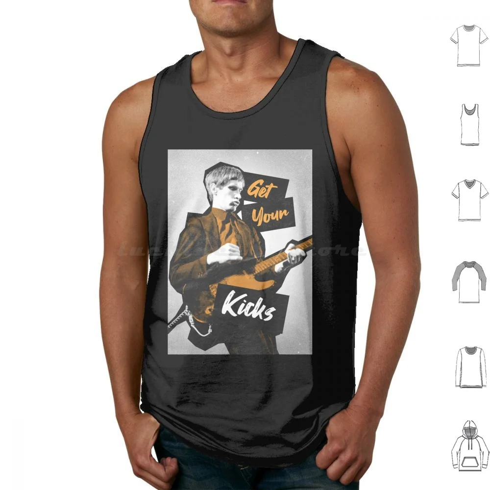 Get Your Kicks Uk Punk Rock Tank Tops Print Cotton Wilko Johnson Punk Dr Feelgood