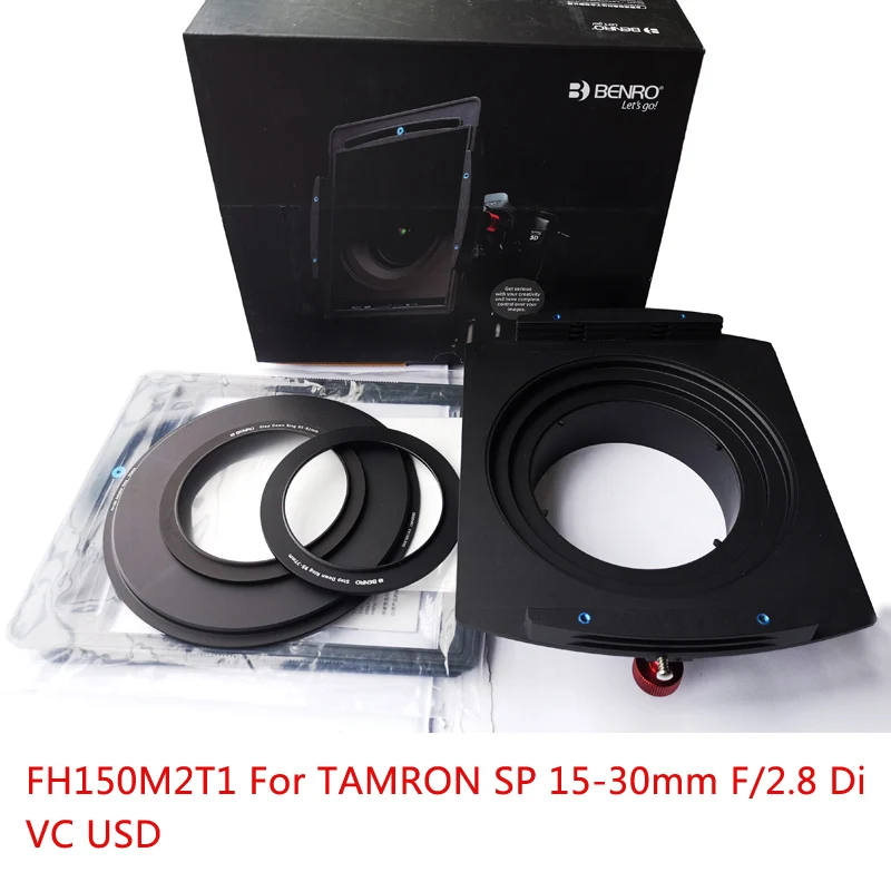 

Benro FH150M2T1 Square Filter Holder Brackets for TAMRON SP 15-30mm f2.8 Lens