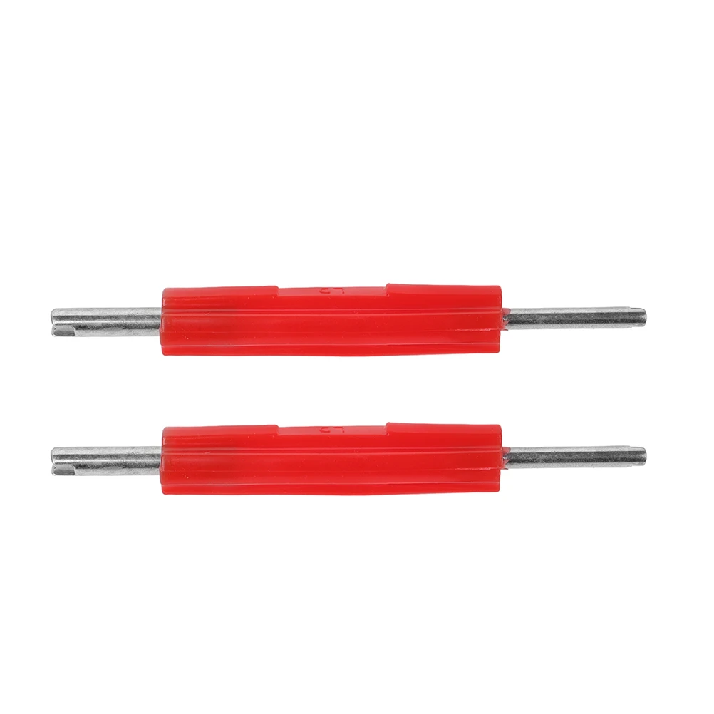 

2pcs Car Tire Valve Core Remover Tool Set for Auto HVAC System Stem Removal Nut Wrench Portable Lightweight Durable