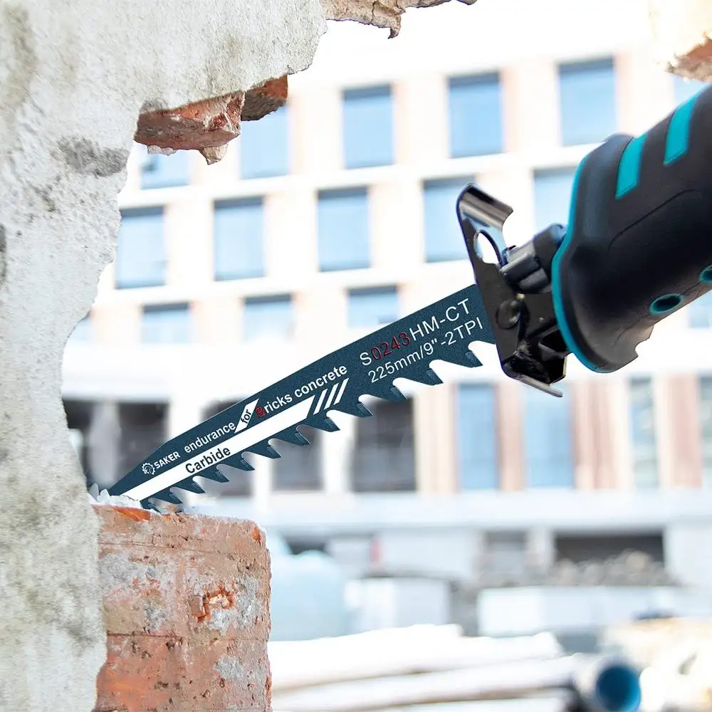 Reciprocating Saw Blades Multi-Function Carbide Teeth Precision Cutting 4 PCS Pack