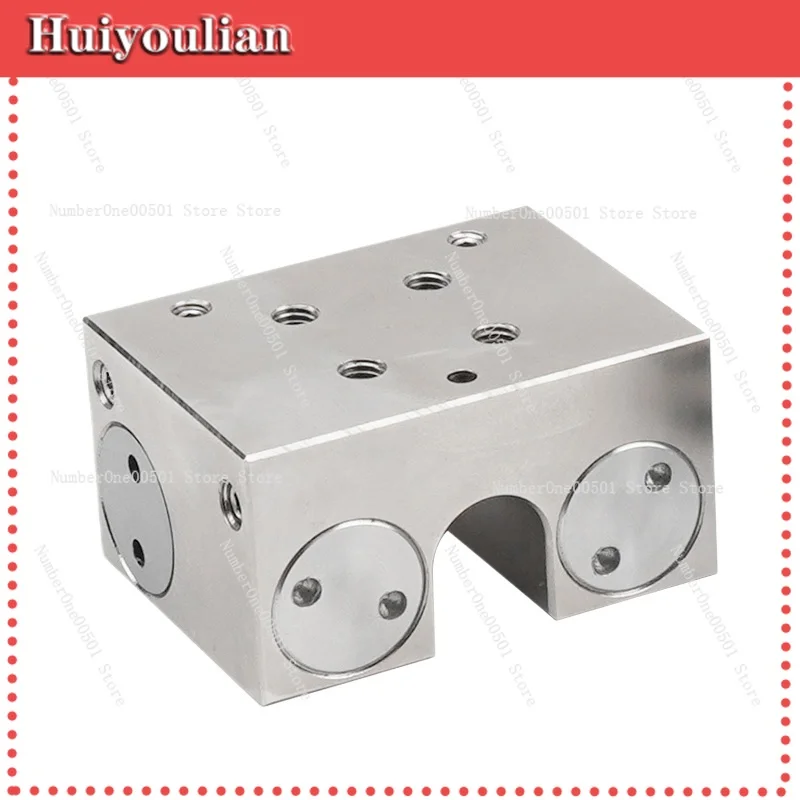 Pneumatic guide lock Customized linear guide clamp Air pressure normally open normally closed type -lbw095