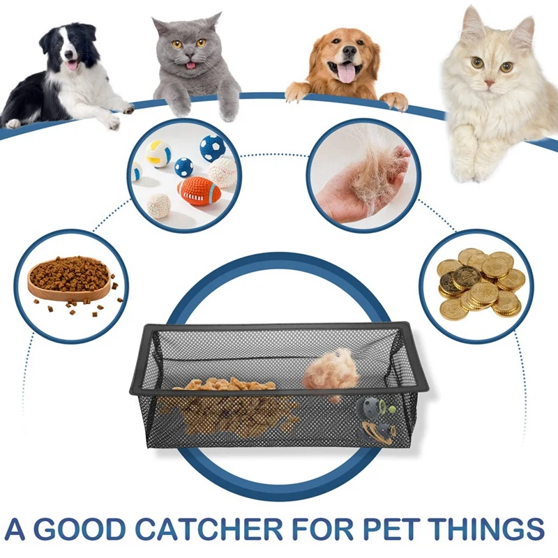 سجل الكلمة فخ شبكة تنفيس الشاشة ، تحافظ على البق عملات معدنية شعر الحيوانات الأليفة ، الغذاء خارج ، 4x10"