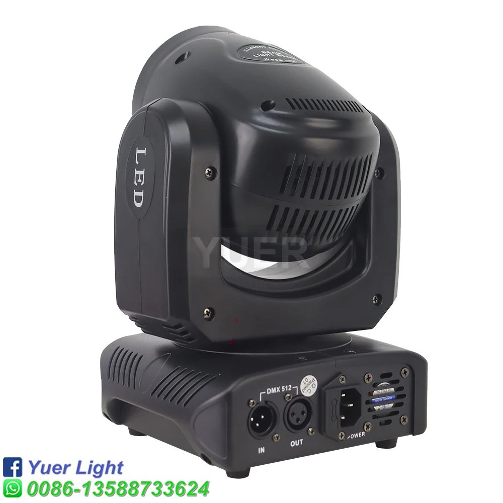 Imagem -04 - Yuer-beam Spot Moving Head Light Iluminação de Palco dj com Abertura 18 Prisma Dmx512 para dj Disco Party Club Efeito Lâmpada 120w