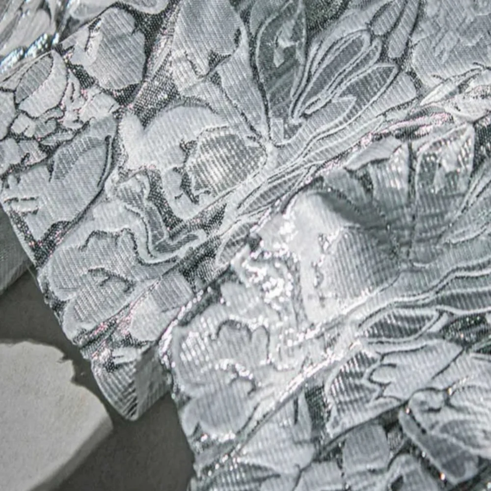 

Жаккардовая ткань с золотыми нитками для креативного украшения, ткань для дизайна одежды на дворе, ткань для шитья своими руками