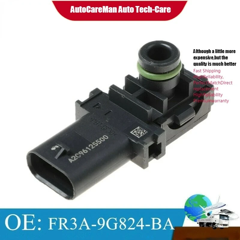 Подходит для высокопроизводительного датчика давления воздуха впускного коллектора Ford FR3A-9G824-BA Подходит для высокопроизводительного датчика давления воздуха впускного коллектора Ford FR3A-9G824-BA