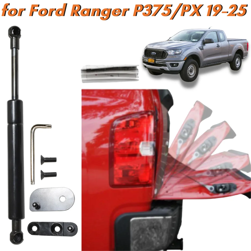 

Qty(1) Trunk Strut for Ford Ranger P375/PX Pickup 2019-2023 Rear Tailgate Boot Lift Support Gas Spring Shock Absorber Bar