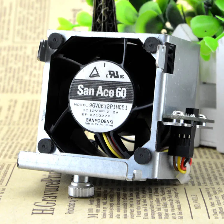 NEW ORIGINAL 9GV0612P1H051 12V 2.0A 6038 60*60*38 mm COOLING FAN