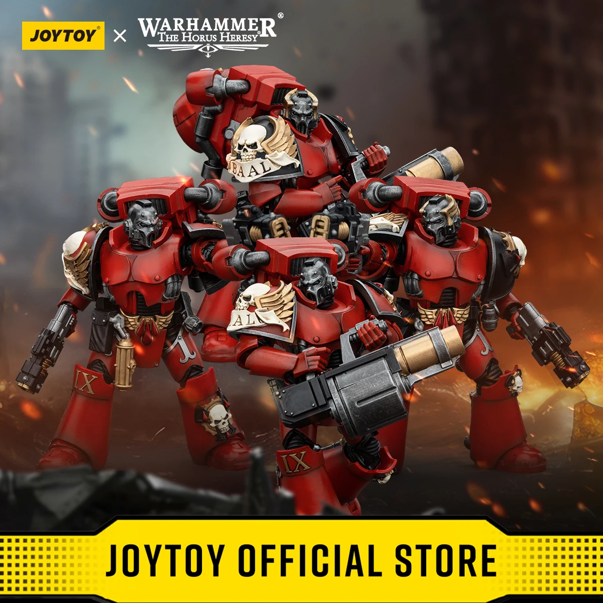 

JOYTOY Warhammer 40k 1/18 Action Figures Blood Angels Angel's Tears Squad