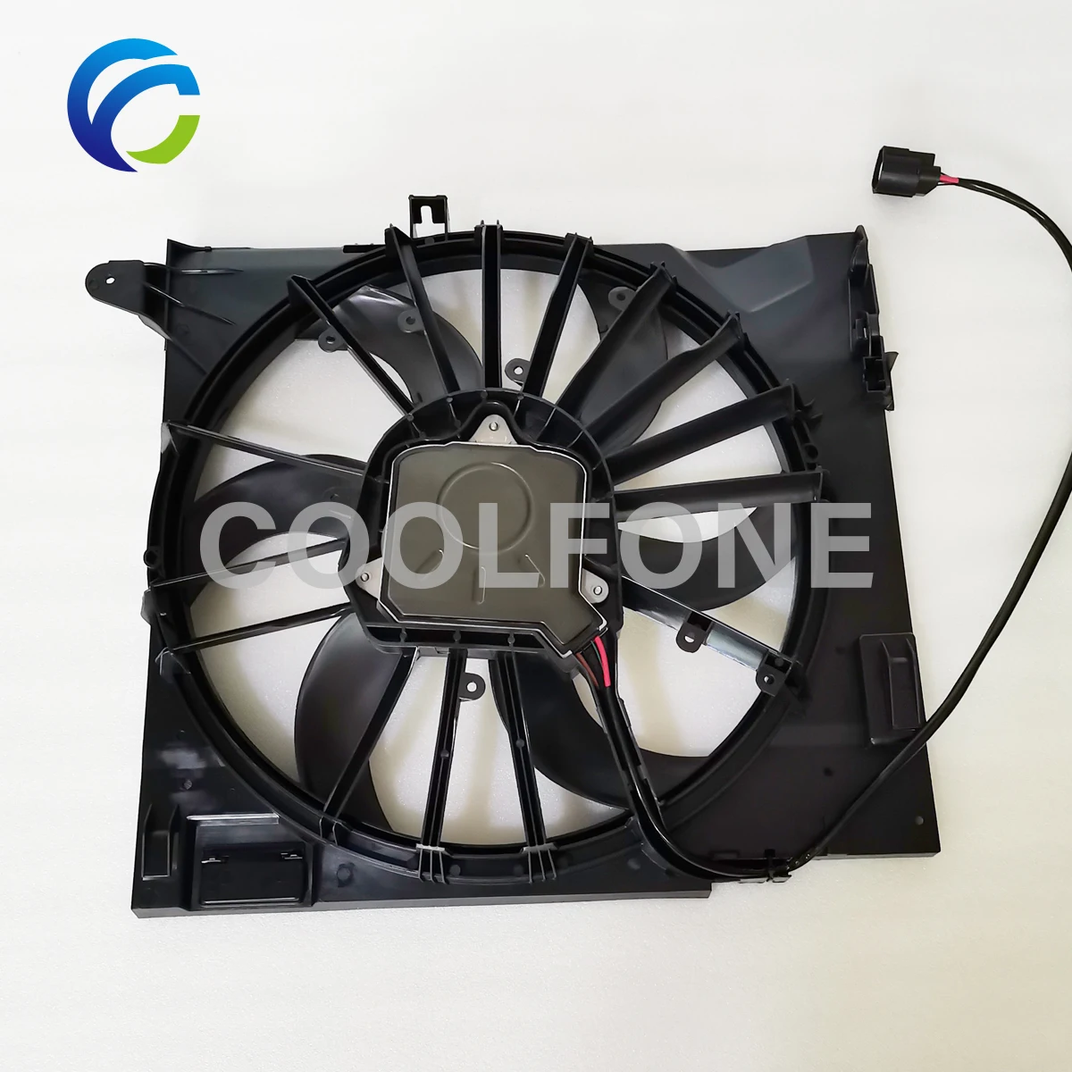 Electric Cooling Radiator Fan with Motor for JAGUAR XF X250 XJ X351 C2D38736 C2D38738 9X238C607BH C2D24145 C2Z10955 9X238C607BF